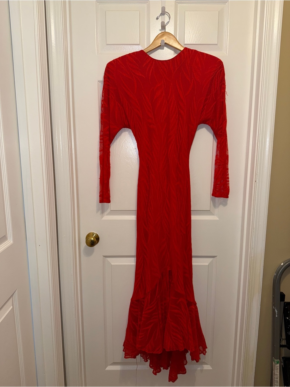 Vintage 80s David Howard Dress - Red